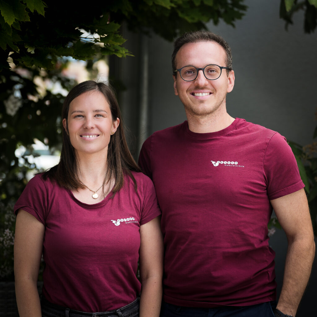 Geschäftsführung Corinna Geiger und Michael Geiger Elektrotechnik Geiger GmbH