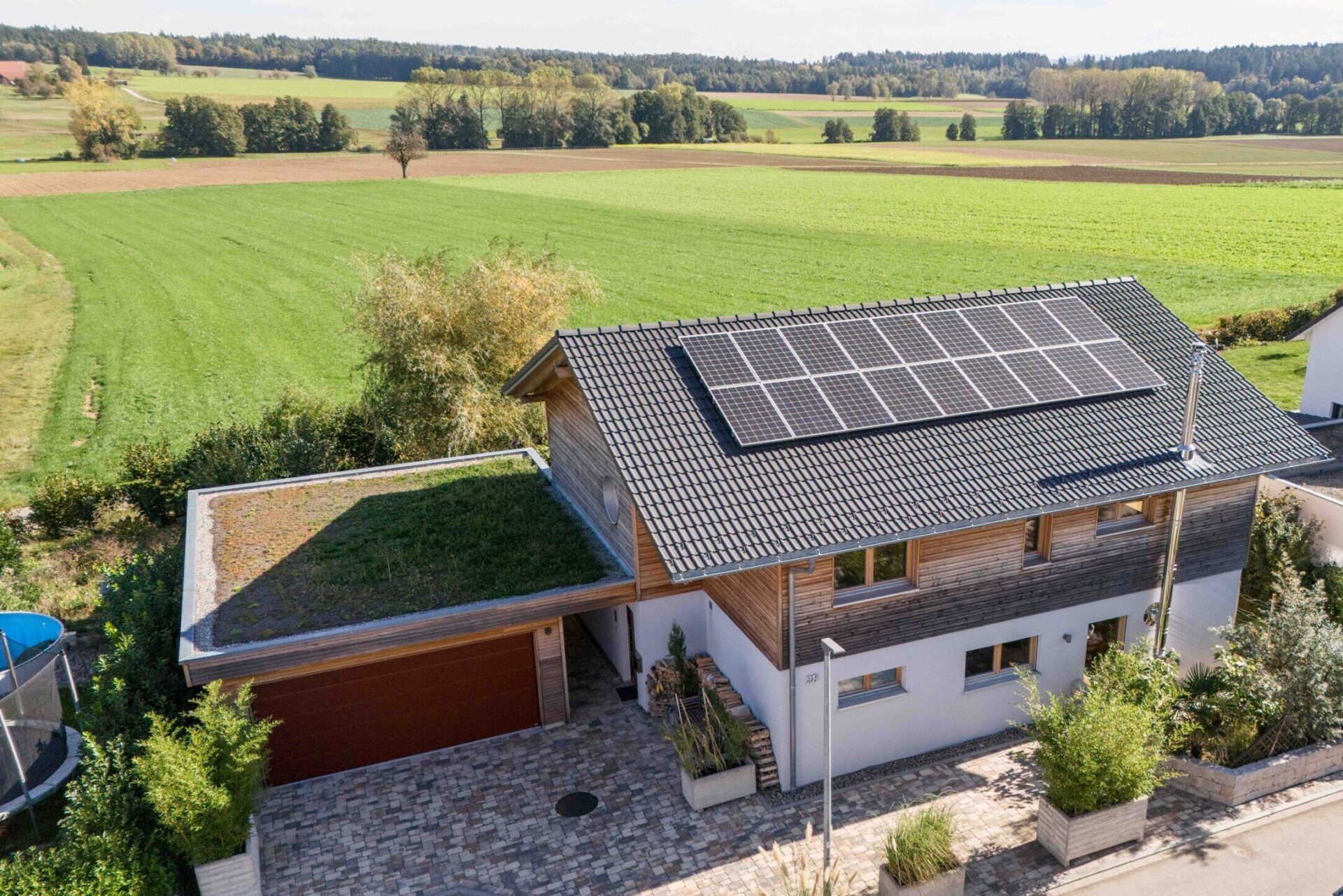Referenzen Photovoltaikanlage Eigenheim Elektrotechnik Geiger